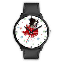 Load image into Gallery viewer, Border Collie Texas Christmas Special Wrist Watch-Free Shipping