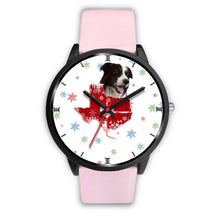 Load image into Gallery viewer, Border Collie Texas Christmas Special Wrist Watch-Free Shipping