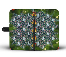 Load image into Gallery viewer, Beagle Floral Christmas Print Wallet Case-Free Shipping