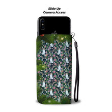 Load image into Gallery viewer, Beagle Floral Christmas Print Wallet Case-Free Shipping