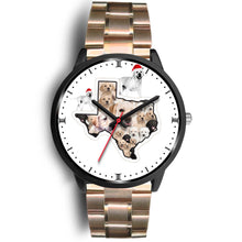 Load image into Gallery viewer, Amazing Labrador Puppies Texas Christmas Special Wrist Watch-Free Shipping