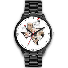 Load image into Gallery viewer, Amazing Labrador Puppies Texas Christmas Special Wrist Watch-Free Shipping