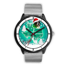 Load image into Gallery viewer, Bernese Mountain Dog Texas Christmas Special Wrist Watch-Free Shipping