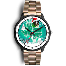 Load image into Gallery viewer, Bernese Mountain Dog Texas Christmas Special Wrist Watch-Free Shipping