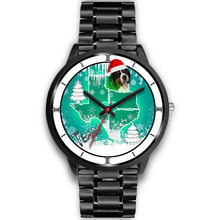 Load image into Gallery viewer, Bernese Mountain Dog Texas Christmas Special Wrist Watch-Free Shipping