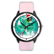 Load image into Gallery viewer, Bernese Mountain Dog Texas Christmas Special Wrist Watch-Free Shipping