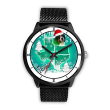Load image into Gallery viewer, Bernese Mountain Dog Texas Christmas Special Wrist Watch-Free Shipping