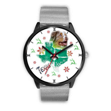 Load image into Gallery viewer, Australian Shepherd Dog Texas Christmas Special Wrist Watch-Free Shipping