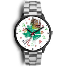 Load image into Gallery viewer, Australian Shepherd Dog Texas Christmas Special Wrist Watch-Free Shipping