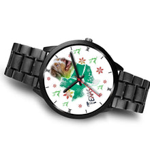 Load image into Gallery viewer, Australian Shepherd Dog Texas Christmas Special Wrist Watch-Free Shipping
