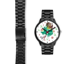 Load image into Gallery viewer, Australian Shepherd Dog Texas Christmas Special Wrist Watch-Free Shipping