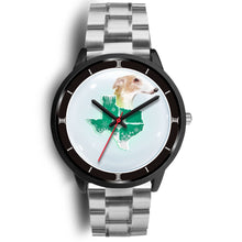 Load image into Gallery viewer, Borzoi Dog Texas Christmas Special Wrist Watch-Free Shipping