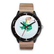 Load image into Gallery viewer, Borzoi Dog Texas Christmas Special Wrist Watch-Free Shipping