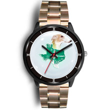 Load image into Gallery viewer, Borzoi Dog Texas Christmas Special Wrist Watch-Free Shipping