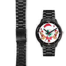 Load image into Gallery viewer, Basenji Dog Texas Christmas Special Wrist Watch-Free Shipping