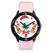 Load image into Gallery viewer, Basenji Dog Texas Christmas Special Wrist Watch-Free Shipping