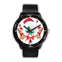 Load image into Gallery viewer, Basenji Dog Texas Christmas Special Wrist Watch-Free Shipping