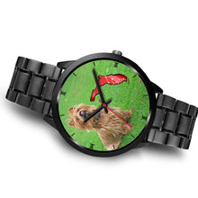 Load image into Gallery viewer, Australian Terrier On Christmas Florida Wrist Watch-Free Shipping