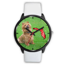 Load image into Gallery viewer, Australian Terrier On Christmas Florida Wrist Watch-Free Shipping