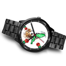 Load image into Gallery viewer, Beagle Dog On Christmas Florida Wrist Watch-Free Shipping