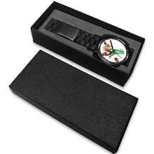 Load image into Gallery viewer, Beagle Dog On Christmas Florida Wrist Watch-Free Shipping