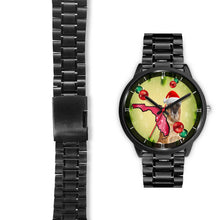 Load image into Gallery viewer, Belgian Malinois Dog On Christmas Florida Wrist Watch-Free Shipping