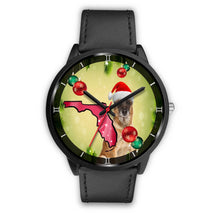 Load image into Gallery viewer, Belgian Malinois Dog On Christmas Florida Wrist Watch-Free Shipping