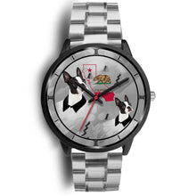 Load image into Gallery viewer, Boston Terrier California Christmas Special Wrist Watch-Free Shipping