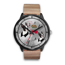 Load image into Gallery viewer, Boston Terrier California Christmas Special Wrist Watch-Free Shipping