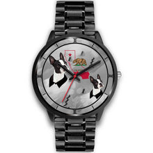 Load image into Gallery viewer, Boston Terrier California Christmas Special Wrist Watch-Free Shipping