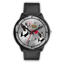 Load image into Gallery viewer, Boston Terrier California Christmas Special Wrist Watch-Free Shipping