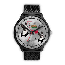 Load image into Gallery viewer, Boston Terrier California Christmas Special Wrist Watch-Free Shipping