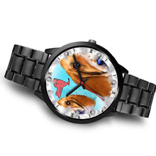 Load image into Gallery viewer, Basset Hound Dog New York Christmas Special Wrist Watch-Free Shipping