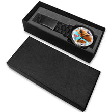 Load image into Gallery viewer, Basset Hound Dog New York Christmas Special Wrist Watch-Free Shipping