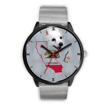 Load image into Gallery viewer, American Eskimo Dog California Christmas Special Wrist Watch-Free Shipping