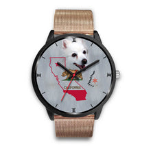 Load image into Gallery viewer, American Eskimo Dog California Christmas Special Wrist Watch-Free Shipping