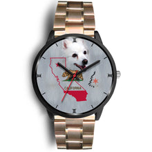 Load image into Gallery viewer, American Eskimo Dog California Christmas Special Wrist Watch-Free Shipping