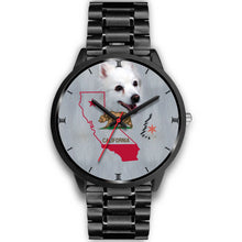 Load image into Gallery viewer, American Eskimo Dog California Christmas Special Wrist Watch-Free Shipping