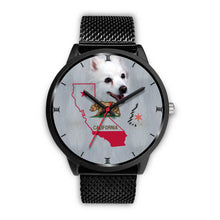 Load image into Gallery viewer, American Eskimo Dog California Christmas Special Wrist Watch-Free Shipping