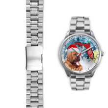 Load image into Gallery viewer, Bloodhound On Christmas Florida Wrist Watch-Free Shipping