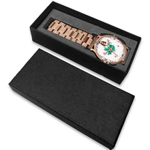 Load image into Gallery viewer, Basset Hound Texas Christmas Special Wrist Watch-Free Shipping