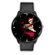 Load image into Gallery viewer, Basenji Dog California Christmas Special Wrist Watch-Free Shipping