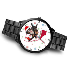 Load image into Gallery viewer, Bernese Mountain Dog California Christmas Special Wrist Watch-Free Shipping