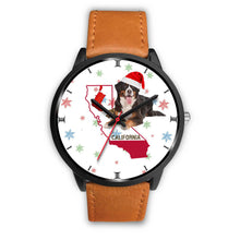 Load image into Gallery viewer, Bernese Mountain Dog California Christmas Special Wrist Watch-Free Shipping