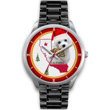 Load image into Gallery viewer, Bichon Frise California Christmas Special Wrist Watch-Free Shipping