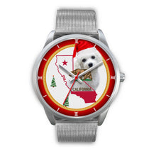 Load image into Gallery viewer, Bichon Frise California Christmas Special Wrist Watch-Free Shipping