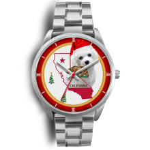 Load image into Gallery viewer, Bichon Frise California Christmas Special Wrist Watch-Free Shipping