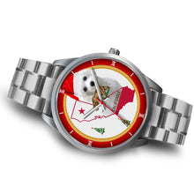 Load image into Gallery viewer, Bichon Frise California Christmas Special Wrist Watch-Free Shipping