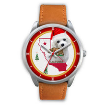 Load image into Gallery viewer, Bichon Frise California Christmas Special Wrist Watch-Free Shipping