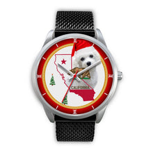 Load image into Gallery viewer, Bichon Frise California Christmas Special Wrist Watch-Free Shipping